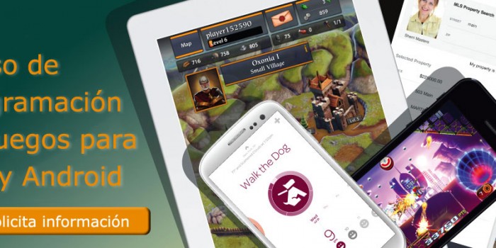 Curso de programación de juegos para iOS y Android